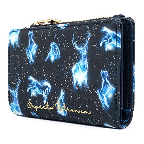Loungefly Harry Potter Expecto Patronus All Over Print Faux Leather Wallet