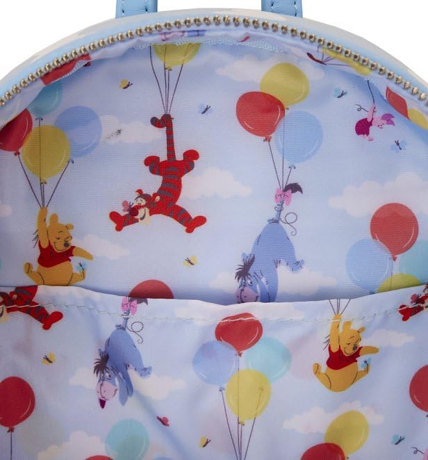 Loungefly Winnie the Pooh and Freiends Floating Balloons Mini Backpack | Disney Backpacks