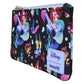 Loungefly Disney Little Mermaid 35th Anniversary Life is the Bubbles Nylon Zipper Pouch Wristlet
