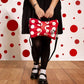 Loungefly Minnie Mouse Rocks the Dots Classic Bow Figural Crossbody Bag