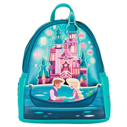 Loungefly Tangled Disney Princess Castle Mini Backpack