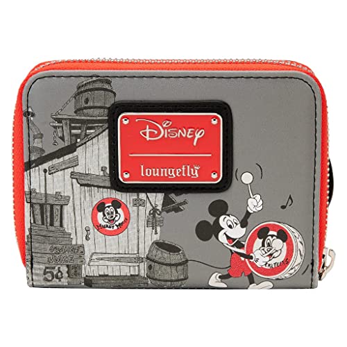 Loungefly Disney 100th Mickey Mouse Club House Zip Around Wallet