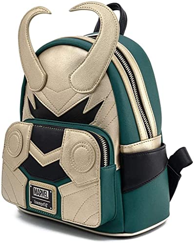 Loungefly x Marvel Loki Classic Cosplay Mini Backpack