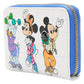 Loungefly DISNEY MOUSERCISE ZIP AROUND WALLET