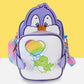 Loungefly Care Bear Cousins Cozy Heart Penguin Crossbuddies Crossbody with Coin Bag