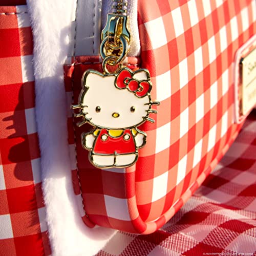 Loungefly Sanrio Hello Kitty Gingham Double Strap Shoulder Bag