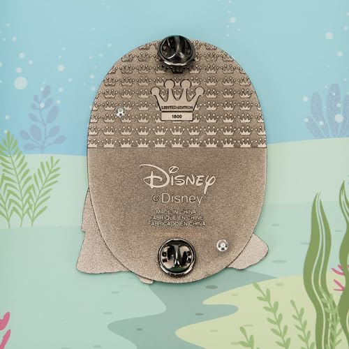 LOUNGEFLY DISNEY THE LITTLE MERMAID PRINCESS LENTICULAR 3 INCH PIN