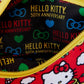 Loungefly HELLO KITTY 50TH ANNIVERSARY CLASSIC AOP NYLON POUCH WRISTLET