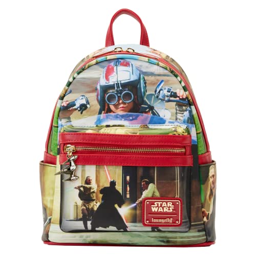 Loungefly Star Wars Scenes Phantom Menace Mini Backpack