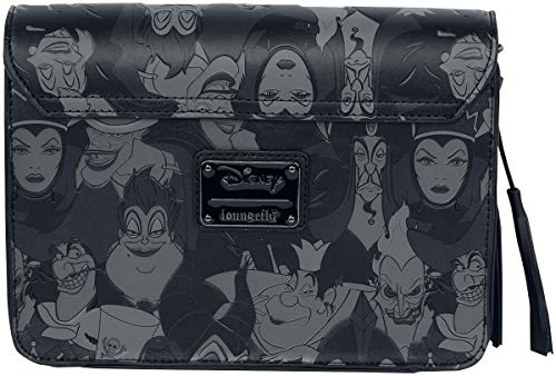 Loungefly x Disney Villains Debossed Crossbody Bag