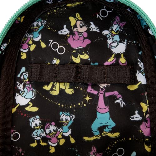 LOUNGEFLY STATIONARY DISNEY D100 MICKEY and FRIENDS PENCIL CASE