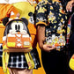 Loungefly Mickey and Friends Candy Corn Zip Around Wallet