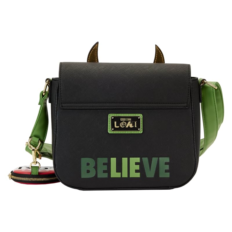 Loungefly Marvel Loki for President Crossbody Bag