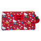 Loungefly HELLO KITTY 50TH ANNIVERSARY CLASSIC AOP NYLON POUCH WRISTLET