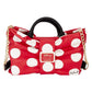 Loungefly Minnie Mouse Rocks the Dots Classic Bow Figural Crossbody Bag