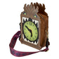 Loungefly Disney Haunted Mansion Clock Crossbody Bag