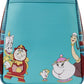 Loungefly Disney Beauty and the Beast Library Mini Backpack