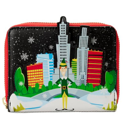 Loungefly Elf Buddy In Manhattan Zip Around Wallet