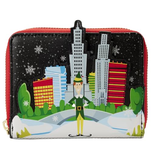 Loungefly Elf Buddy In Manhattan Zip Around Wallet