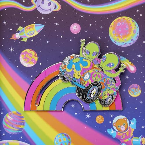 LOUNGEFLY LISA FRANK ZOOMER & ZORBIT 3 INCH PIN