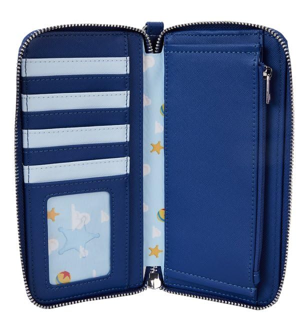 Loungefly Pixar Toy Story Movie Collab Baddies Zip Around Wristlet Wallet