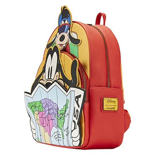 Loungefly Disney Goofy Movie Road Trip Map Mini Backpack