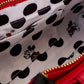 Loungefly Minnie Mouse Rocks the Dots Classic Bow Figural Crossbody Bag