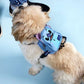 Loungefly Pets Disney Stitch Cosplay Mini Backpack Dog Harness (Large), Blue