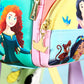 Loungefly Disney Princess Triple Pocket Mini Backpack