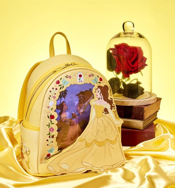 Loungefly Disney Beauty and the Beast Belle Lenticular Mini Backpack | Disney Backpacks