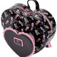 Loungefly Valfre Double Heart Mini Backpack Women's Double Strap Shoulder Bag Purse
