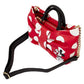 Loungefly Minnie Mouse Rocks the Dots Classic Bow Figural Crossbody Bag