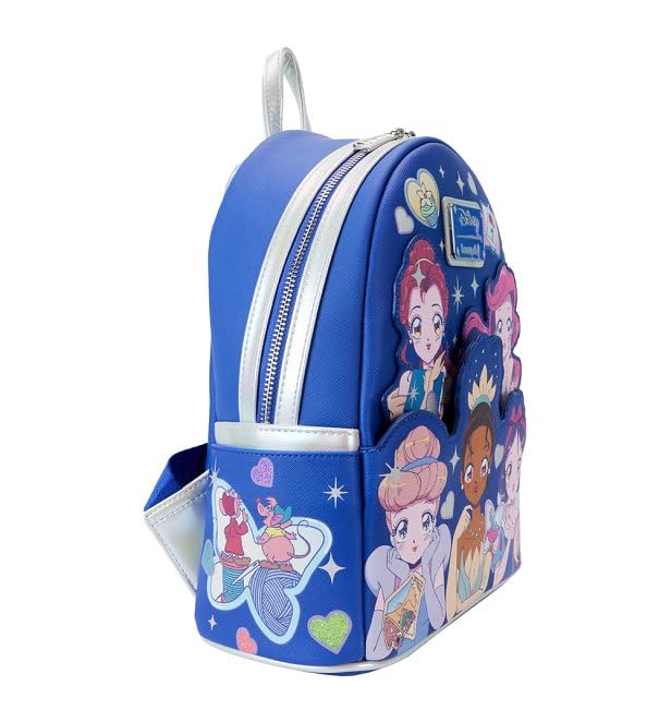 Loungefly Disney Princess Manga Style Mini Backpack