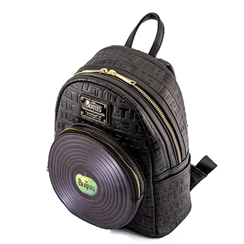 Loungefly The Beatles Let It Be Vinyl Record Mini Backpack