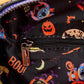 Loungefly DISNEY LILO and STITCH STRIPED HALLOWEEN CANDY WRAPPER CROSS BODY BAG