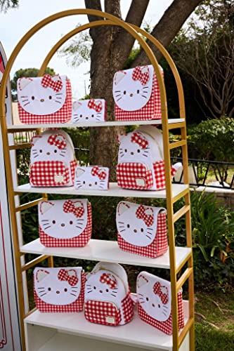 Loungefly Sanrio Hello Kitty Gingham Double Strap Shoulder Bag