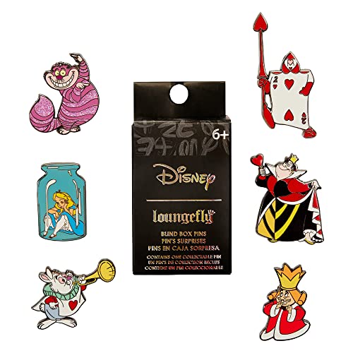 Loungefly Disney Alice in Wonderland Characters Blind Box Pins [ONE RANDOM]