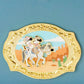 Loungefly DISNEY WESTERN MICKEY and MINNIE BELT BUCKLE 3" COLLECTOR BOX PIN
