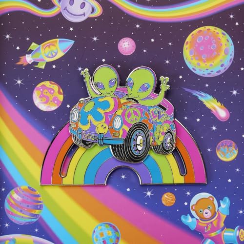 LOUNGEFLY LISA FRANK ZOOMER & ZORBIT 3 INCH PIN