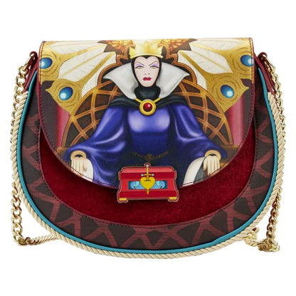 Loungefly Disney Snow White Evil Queen Throne Crossbody Purse