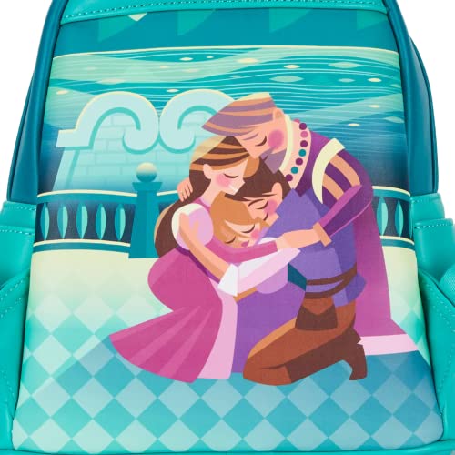 Loungefly Tangled Disney Princess Castle Mini Backpack