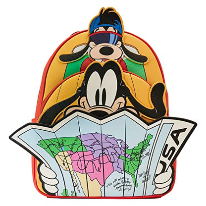Loungefly Disney Goofy Movie Road Trip Map Mini Backpack