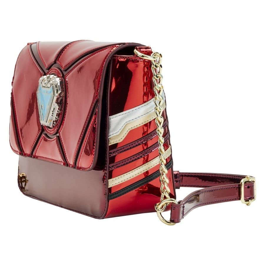 Loungefly Marvel Iron Man 15th Anniversary Crossbody Bag