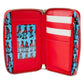 Loungefly Where's Waldo Allover Print Faux Leather Zip Around Wallet