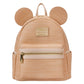 Loungefly Disney Mickey Mouse Woven Texture Mini Backpack