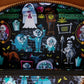 Loungefly Disney Haunted Mansion Clock Crossbody Bag