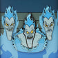 Loungefly Disney Hercules Hades Mixed Emotions 4pc Pin Set