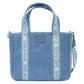 Loungefly Disney Stitch Plush Sherpa Tote Bag With Coin Bag