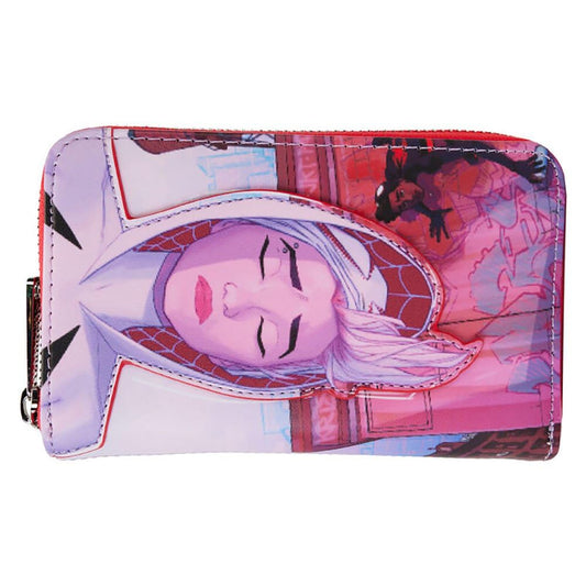Loungefly Marvel Spider-Verse Spider-Gwen Zip Around Wallet