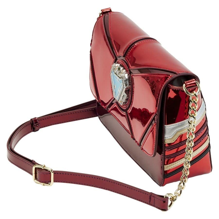 Loungefly Marvel Iron Man 15th Anniversary Crossbody Bag